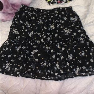 Shein flower skirt